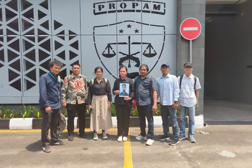 Istri Korban Dugaan Pembunuhan Berencana Oleh TNI Prajurit di Labura, Laporkan Kasus ke Mabes Polri dan DPR RI